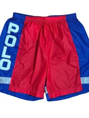 Vintage Polo Sport Ralph Lauren Nylon Shorts (Size M)